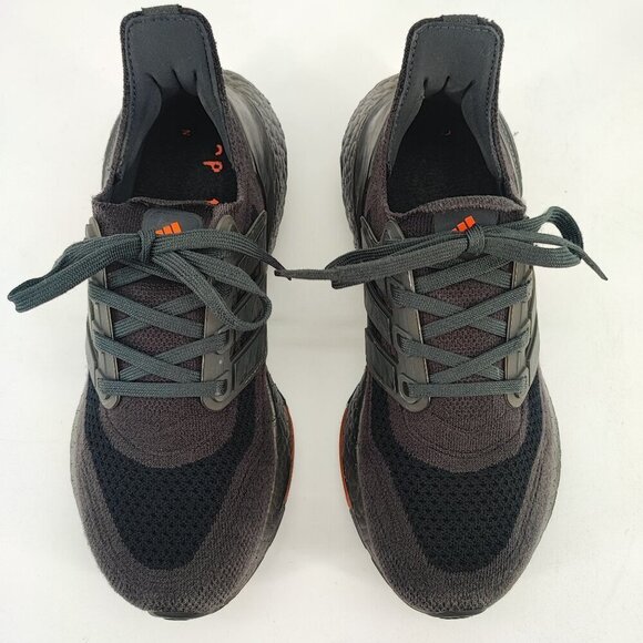 Adidas Kids Ultraboost 21 Black Mesh Sneakers Size 4.5 - Picture 4 of 8
